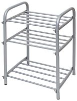 Этажерка для обуви НИКА ЭТК-1, металл, медный/антик, 3 полки