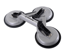 Стеклодомкрат алюминиевый тройной 123 мм, 130 кг Вихрь (73/3/8/3)