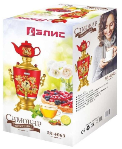 Самовар ЭЛИС ЭЛ-4063 металл фото 2