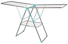 Сушилка для белья напольная двухъярусная Nika СБ8 18 м серебро