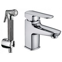 9202 Accoona Смеситель биде 40мм с гигиен. лекой и шлангом (1/10)