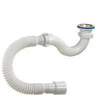 42589-А ОРИО Сифон для душевого поддона с гофрой (1/55)