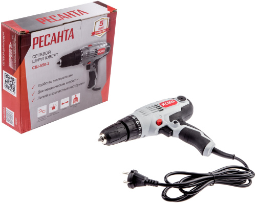 Сетевой шуруповерт Ресанта СШ-550-2 фото 25