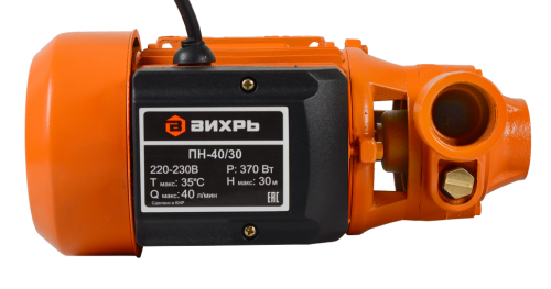 Поверхностный насос Вихрь ПН-40/30 фото 10