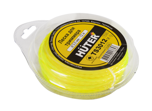 Леска Huter TS3012 (витой квадрат) фото 3