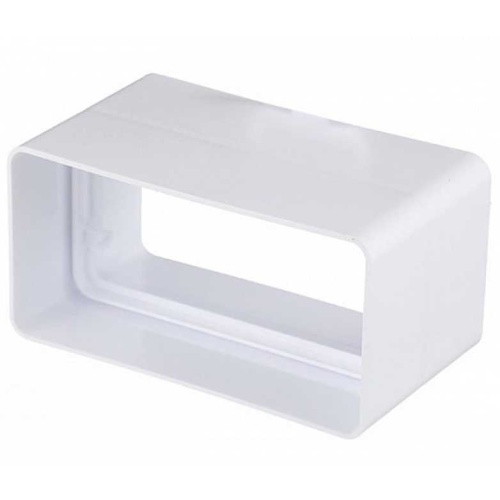 Соеденитель плоский ПВХ 55х110 Эвент 55110 СКП Соеденитель плоский ПВХ 55х110 Эвент 55110 СКП