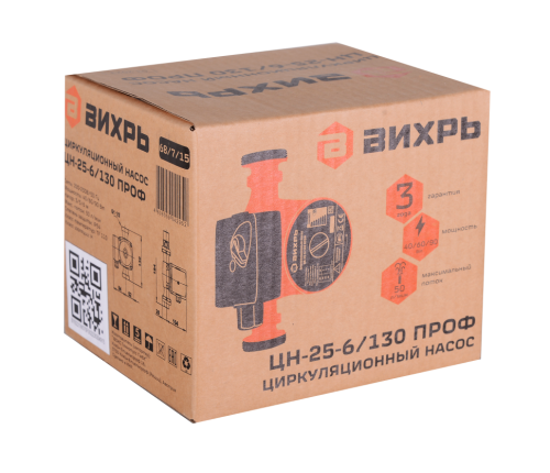 Циркуляционный насос Вихрь ЦН-25-6/130 ПРОФ фото 10