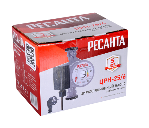 Циркуляционный насос Ресанта ЦРН-25/6 фото 5