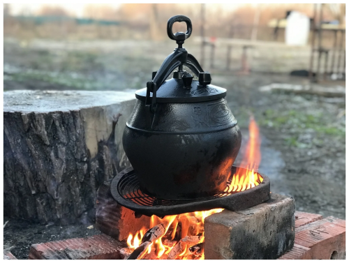 Казан афганский 5 л черный, алюминий фото 19