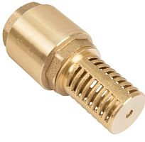 Клапан обратный UNIPUMP 11/4, сетка-латунь, толкатель-латунь