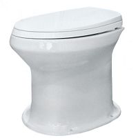 Унитаз "Дачный" белый с сиденьем Стандарт /СТ. Оскол/