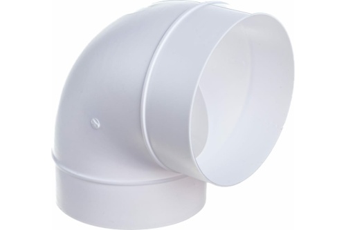 Угол круглый ПВХ d100х90гр. Эвент 100 ККП Угол круглый ПВХ d100х90гр. Эвент 100 ККП