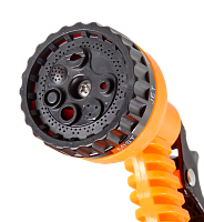 Набор для полива с растягивающимся шлангом 15м Вихрь