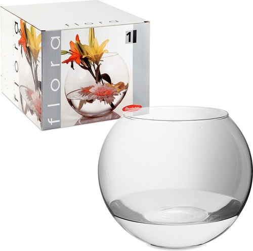 Ваза PASABAHCE Флора 43407, стекло 400 мл Ваза PASABAHCE Флора 43407, стекло 400 мл