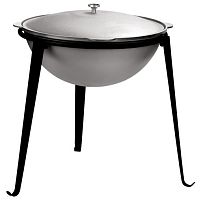 Тренога, для казана 15 л KUKMARA Т06, сталь 47х45,2 см, 0,2 мм