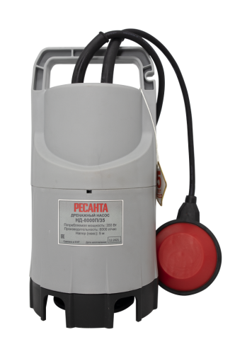 Дренажный насос Ресанта НД-8000П/35 фото 4 Дренажный насос Ресанта НД-8000П/35 фото 4