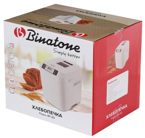 Хлебопечка Binatone BM 202 фото 7 Хлебопечка Binatone BM 202 фото 7
