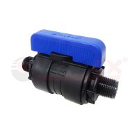 ПНД Кран шаровый 1"х1" нр/нр ДУ20 (7/35)