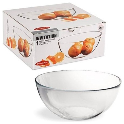 Салатник PASABAHCE Инвитейшн 10342, стекло 220 мм (1уп-1шт) Салатник PASABAHCE Инвитейшн 10342, стекло 220 мм (1уп-1шт)